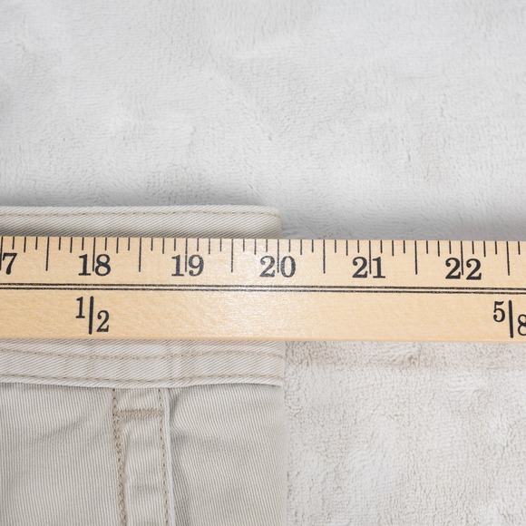 Polo Ralph Lauren Khaki Cargo Shorts Mens 100% Cotton Size 40 Casual - Picture 4 of 10